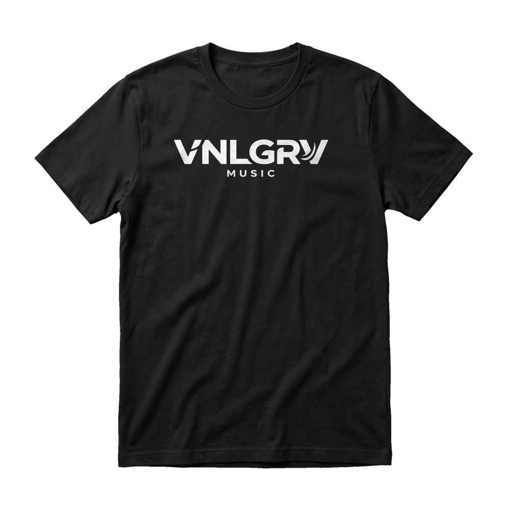 VNLGRV Tee in black